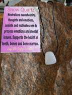 Snow Quartz Necklace