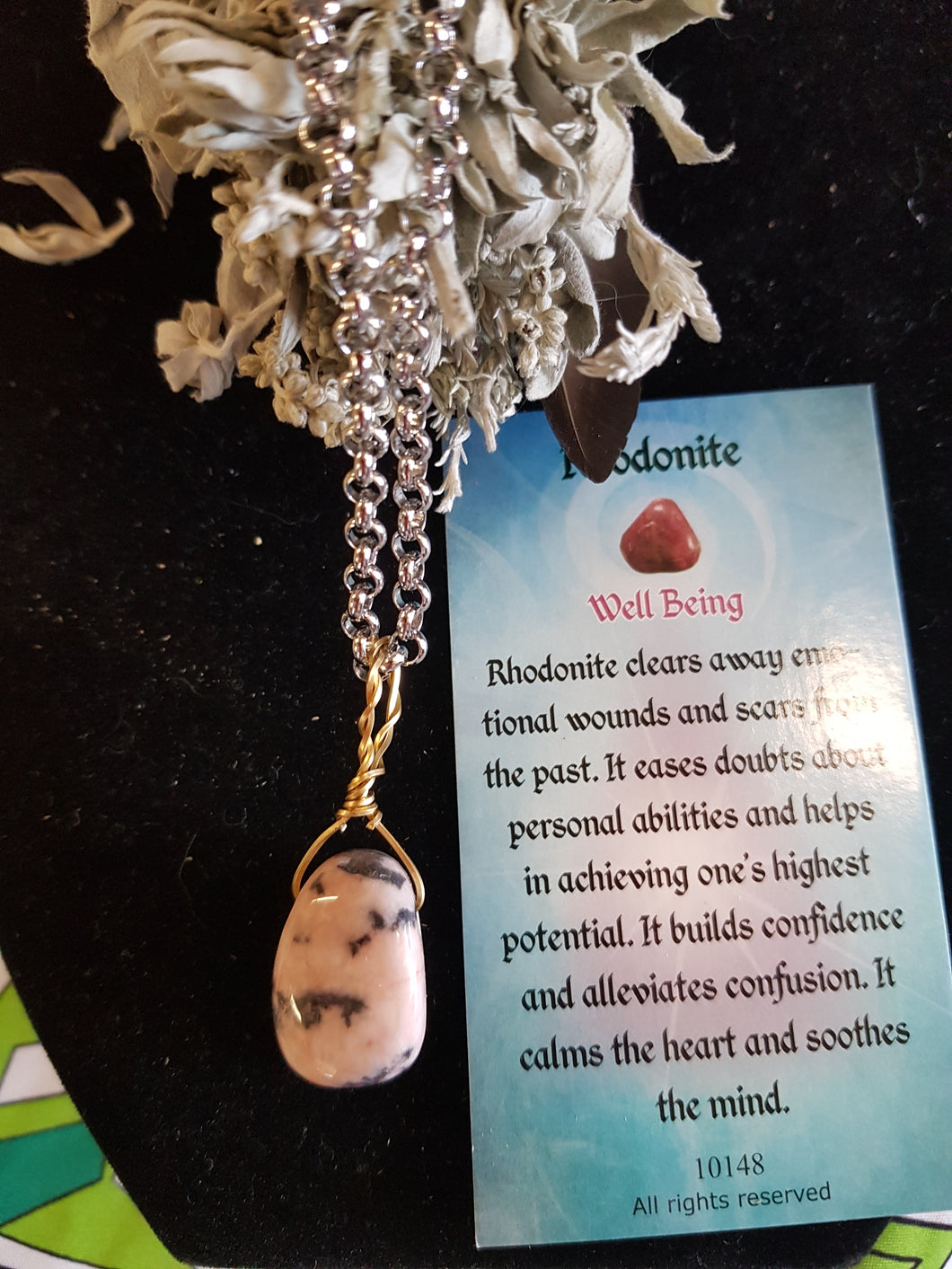 Rhodonite Necklace