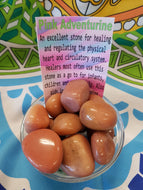 Pink Aventurine Tumbled Stones