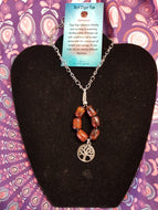 Red Tiger Eye Necklace