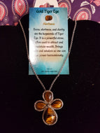 Gold Tiger Eye Necklace