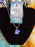 Blue Chalcedony Necklace