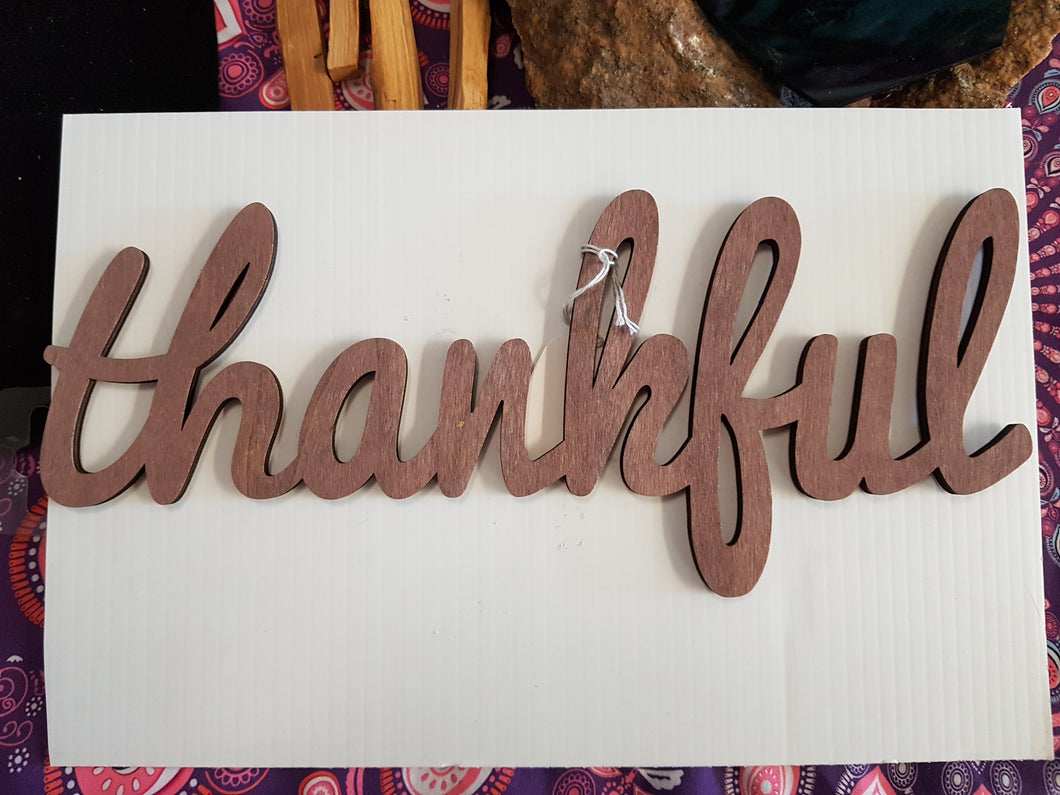 Thankful Wall Decor
