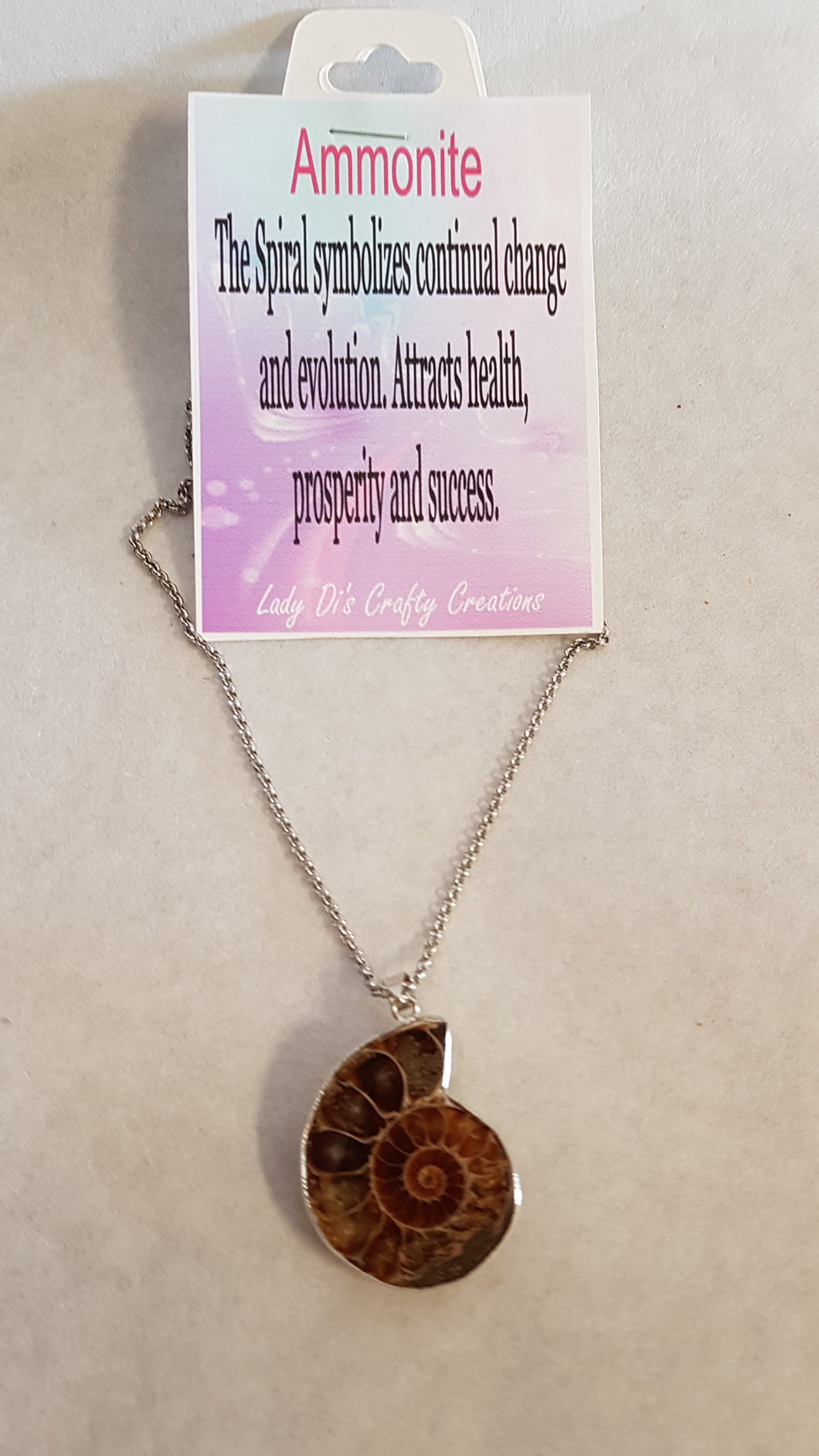 Ammonite Necklace