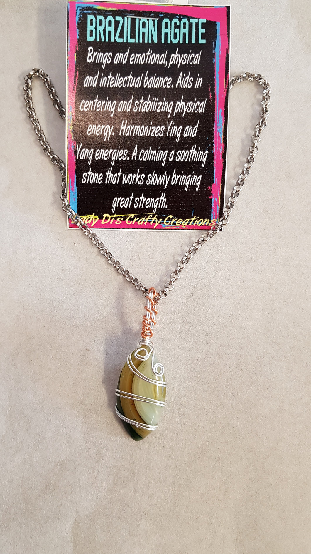 Brazilian Agate Necklace