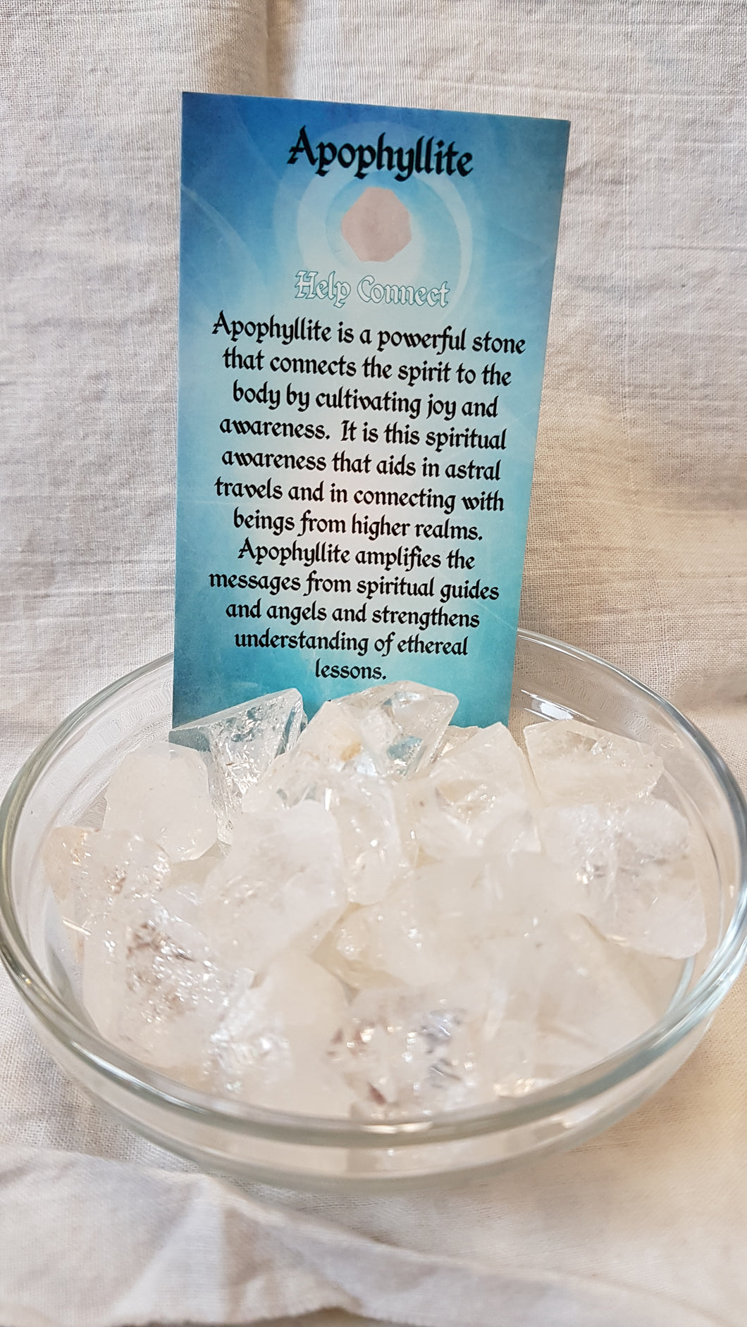 Apophyllite Tumbled stones