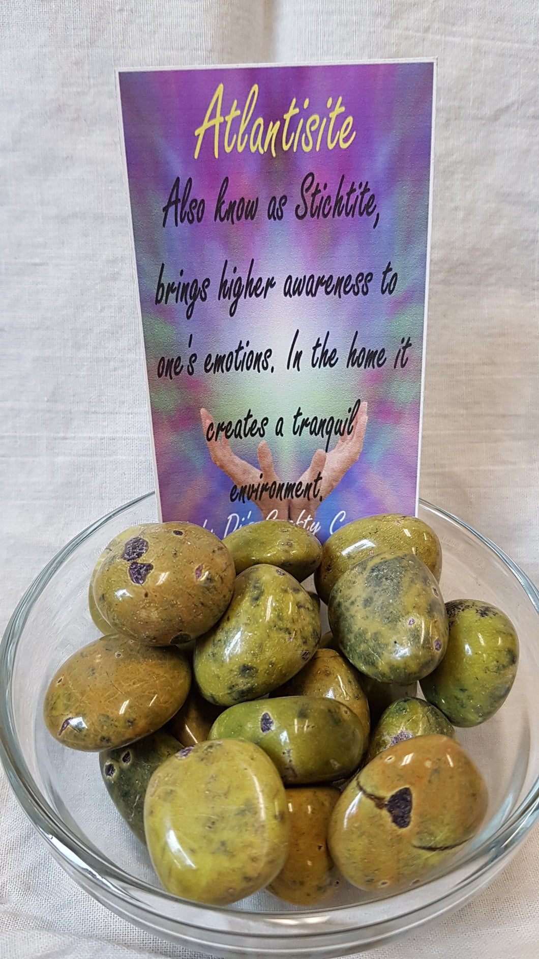 Atlantisite Tumbled Stones