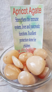 Apricot Agate Tumbled Stones