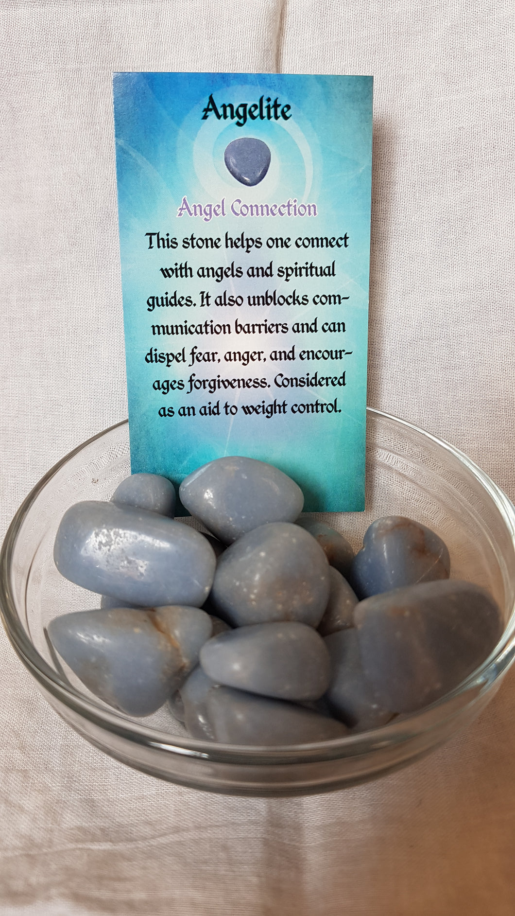 Angelite Tumbled Stones
