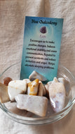 Blue Chalcedony Tumbled Stones