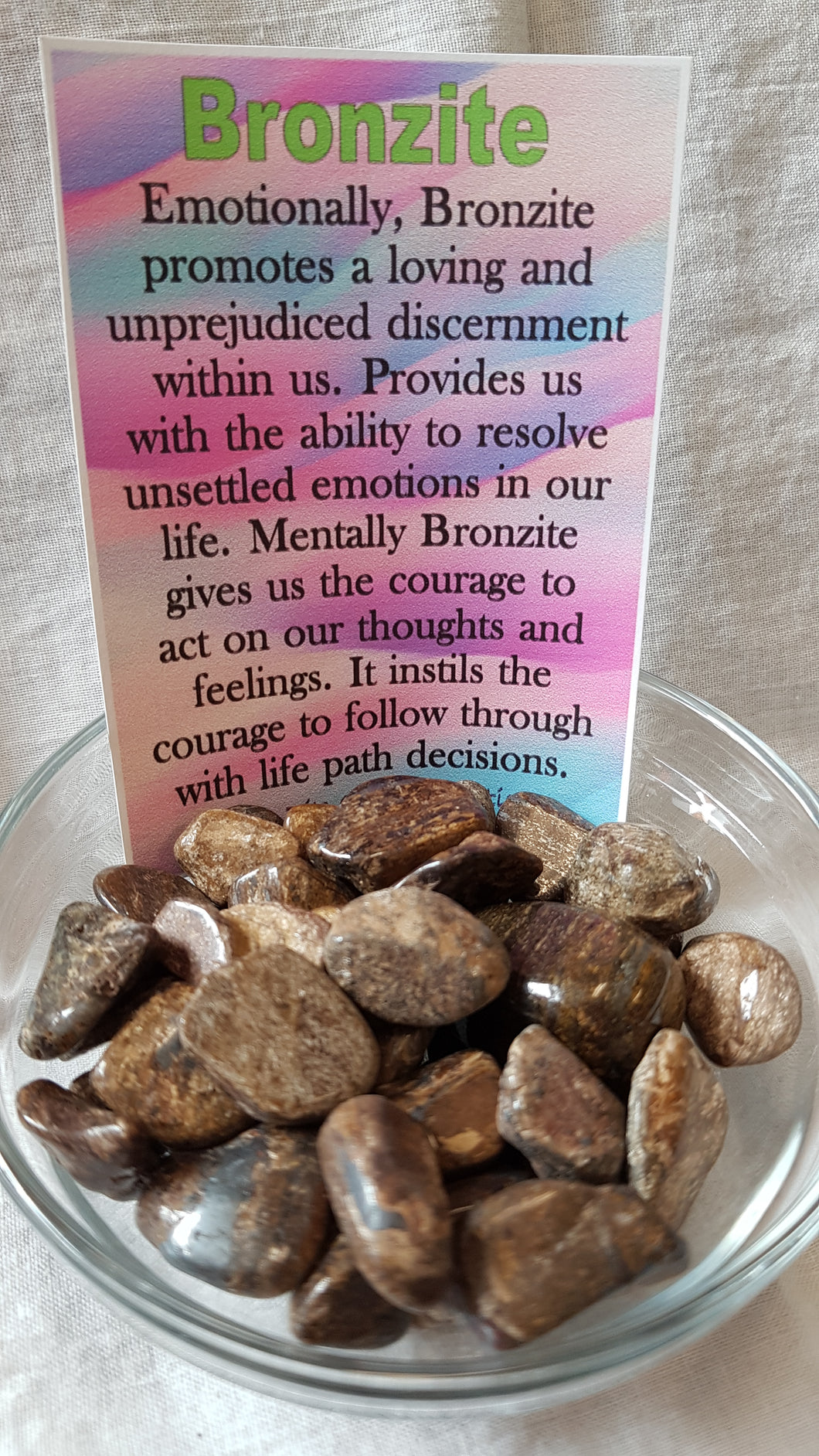 Bronzite Tumbled Stones