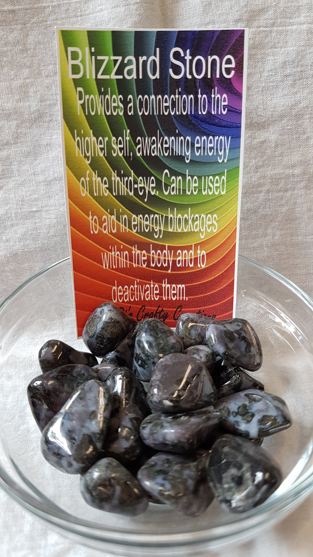 Blizzard Stone Tumbled Stones