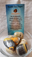 Bumble Bee Jasper Tumbled Stones