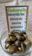 Chalcopyrite Tumbled Stones