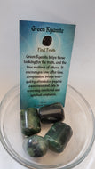 Green Kyanite Tumbled Stones