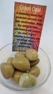 Green Opal Tumbled Stones