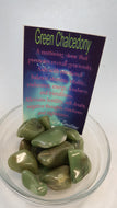 Green Chalcedony Tumbled Stones