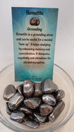 Hematite Tumbled Stones