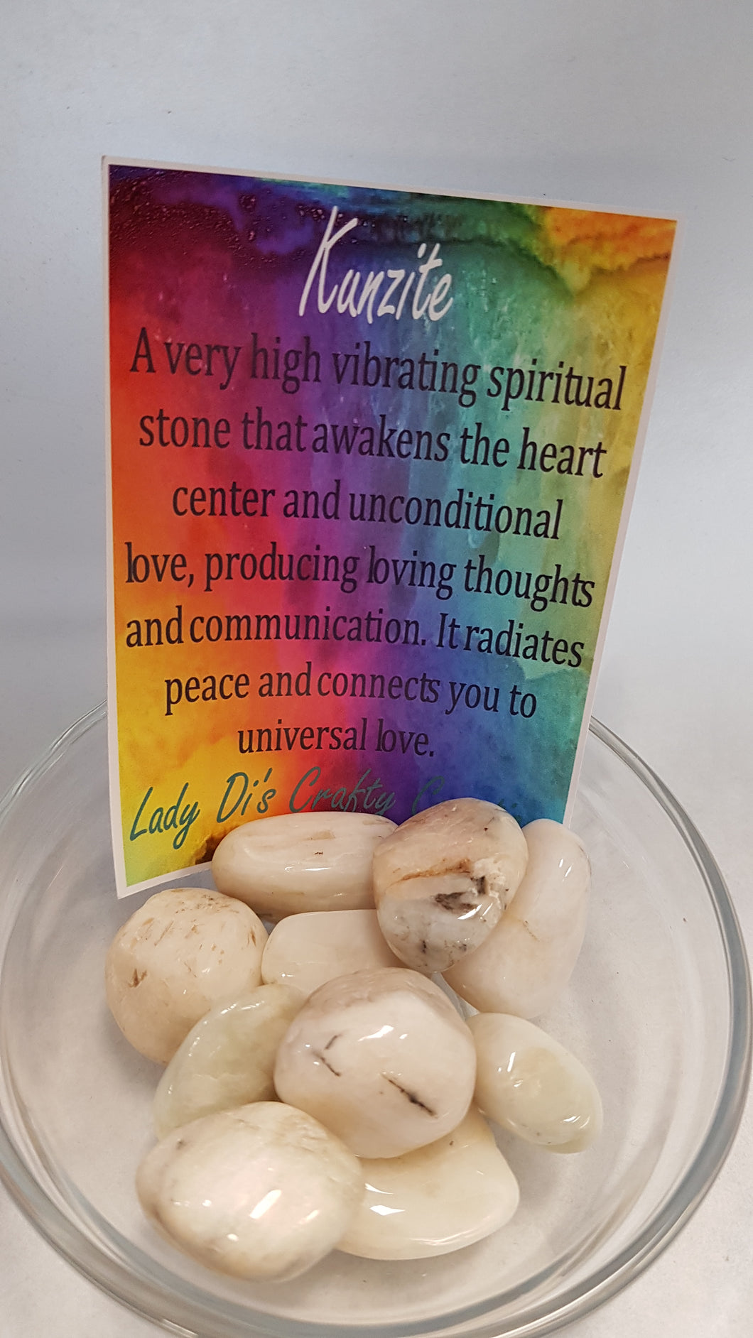 Kunzite Tumbled Stones