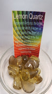 Lemon Quartz Tumbled Stones
