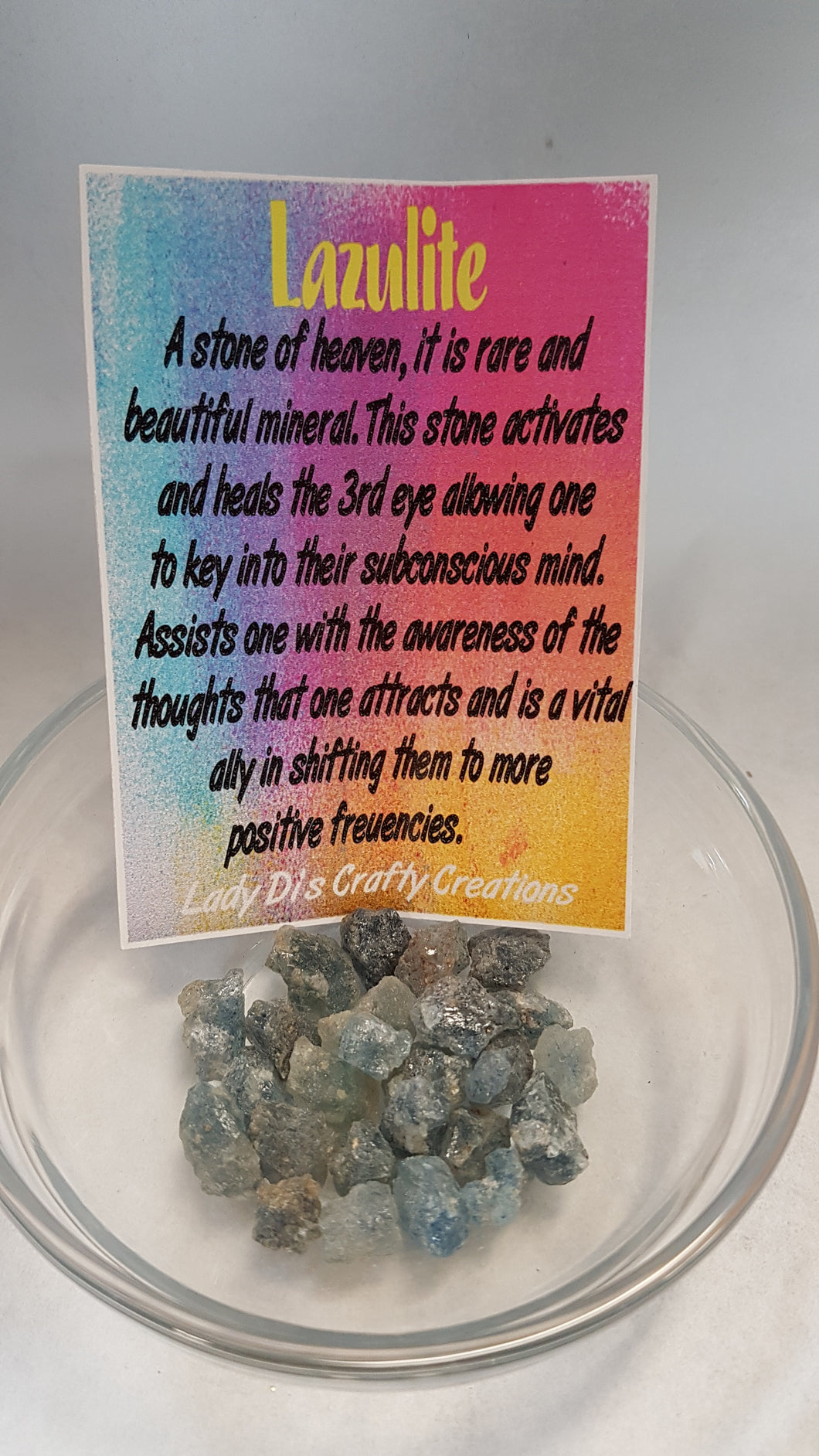 Lazulite Tumbled Stones