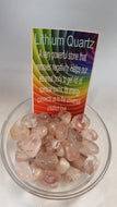 Lithium Quartz Tumbled Stones