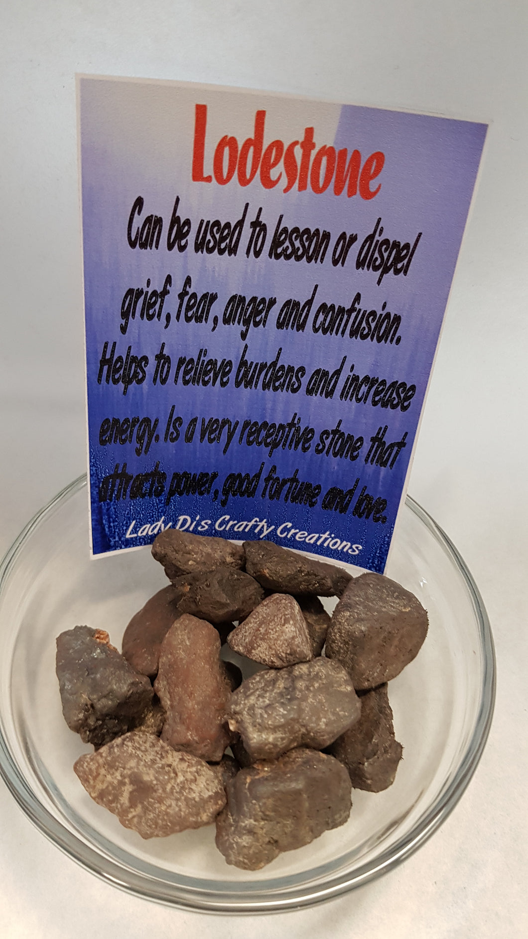 Lodestone Rough Tumbled Stones
