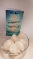 Milky Quartz Tumbled Stones