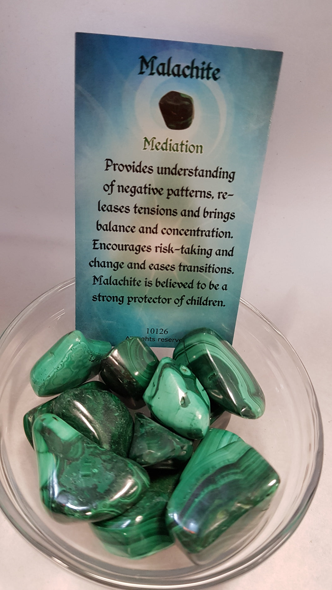 Malachite Tumbled Stones