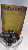 Midnight Marble Tumbled Stones