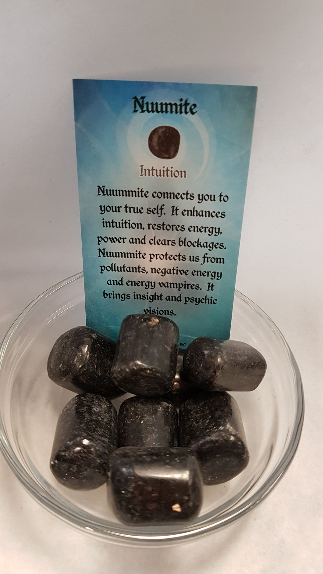 Nuumite Tumbled Stones