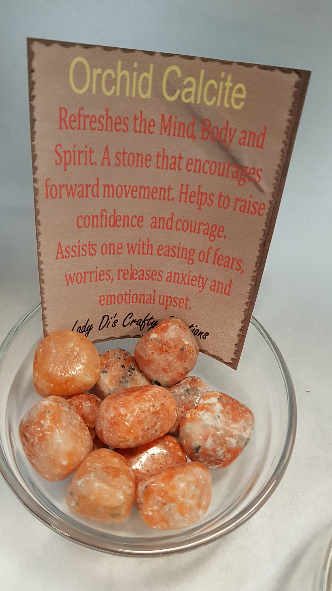 Orchid Calcite Tumbled Stones