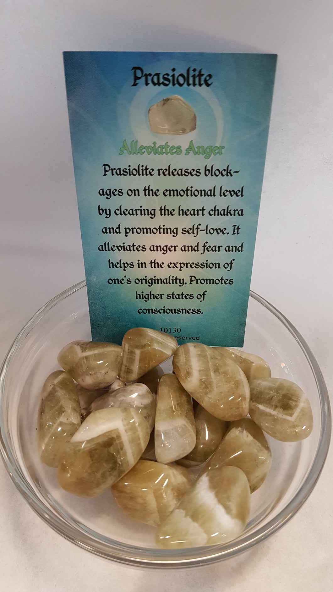 Prasiolite Tumbled Stones