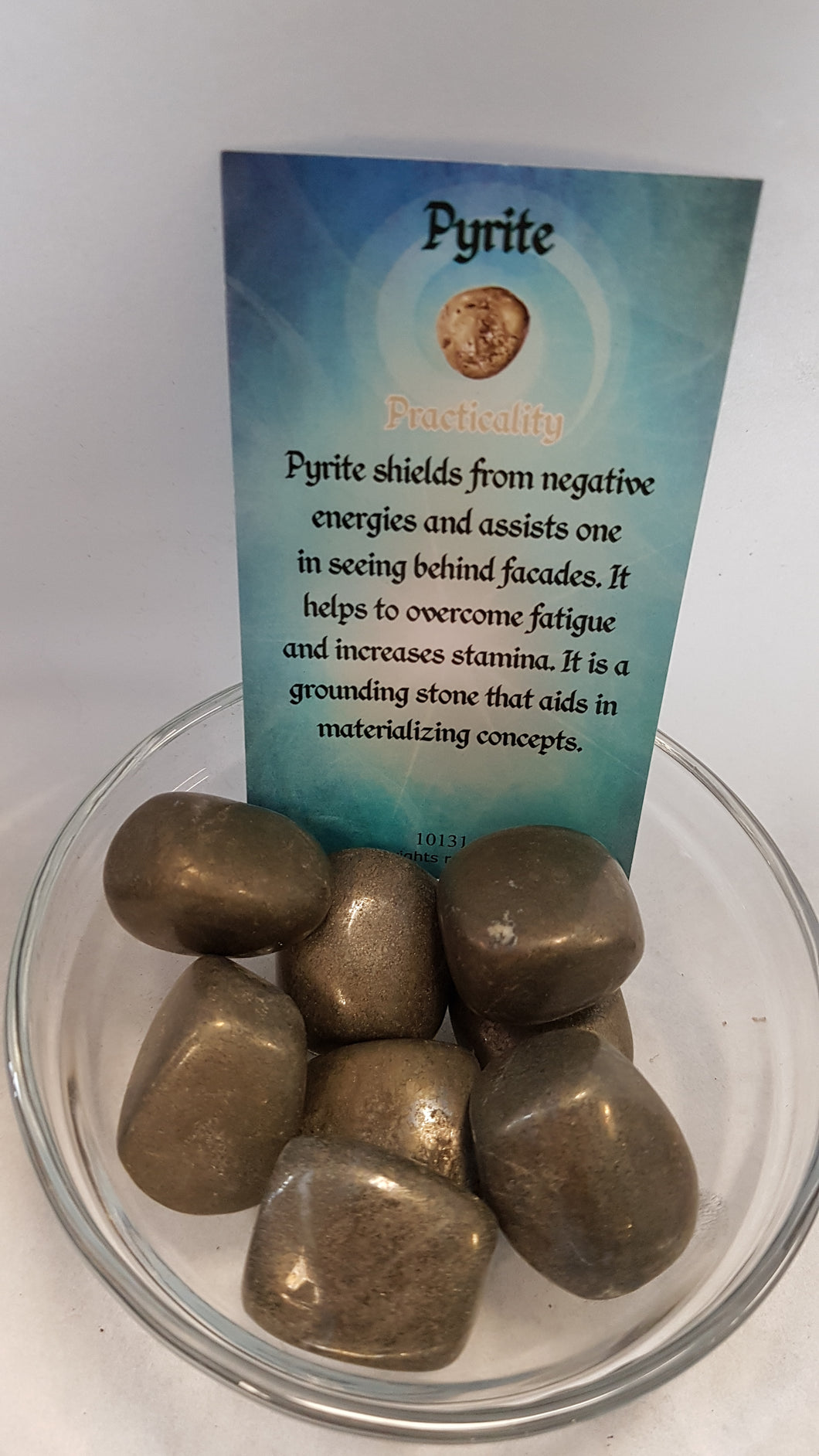 Pyrite Tumbled Stones