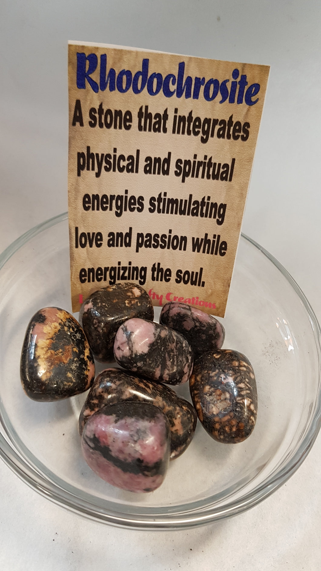 Rhodochrosite Tumbled Stones