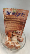 Red Aragonite Tumbled Stones