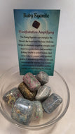 Ruby Kyanite Tumbled Stones