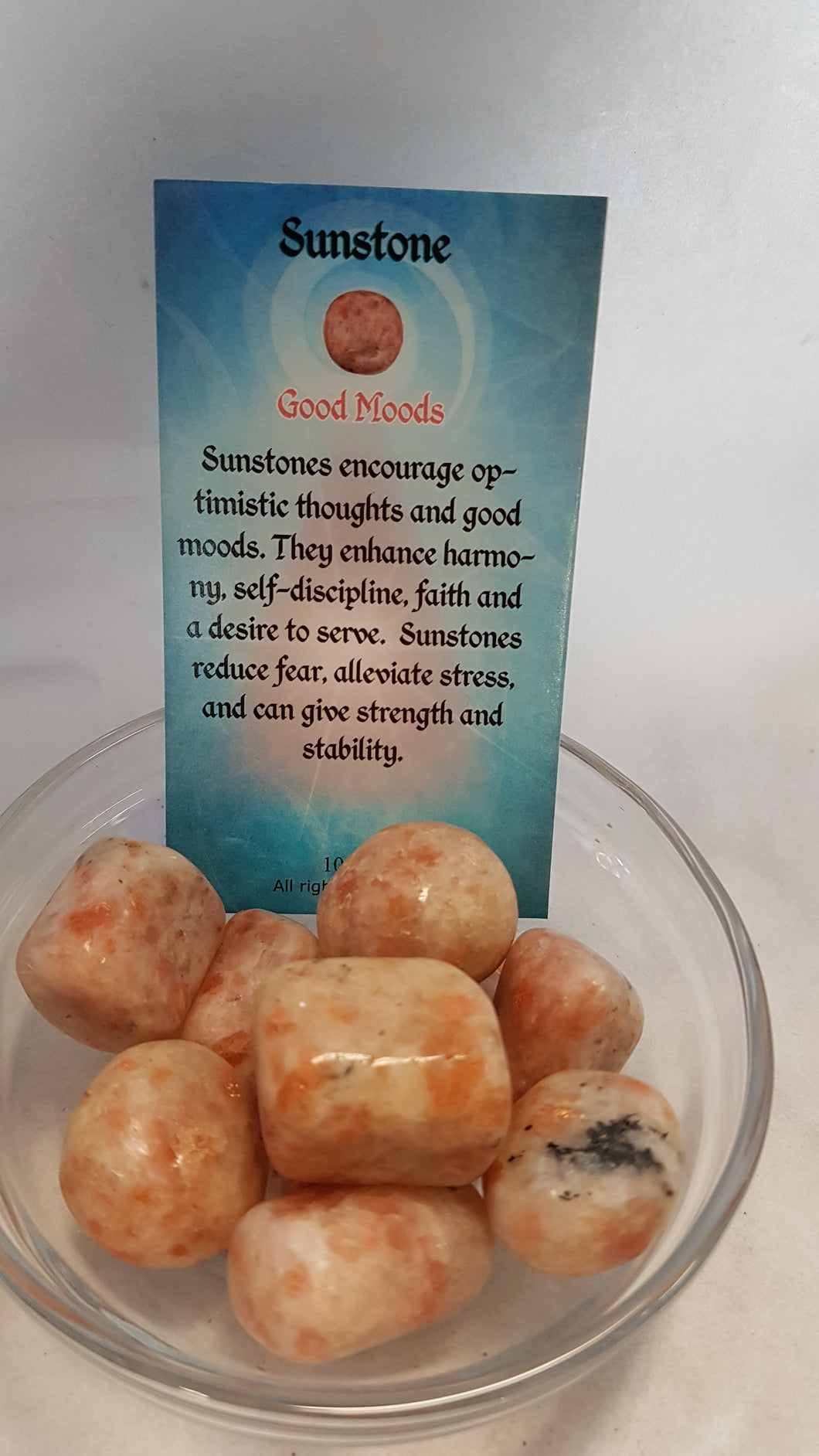 Sunstone Tumbled Stones