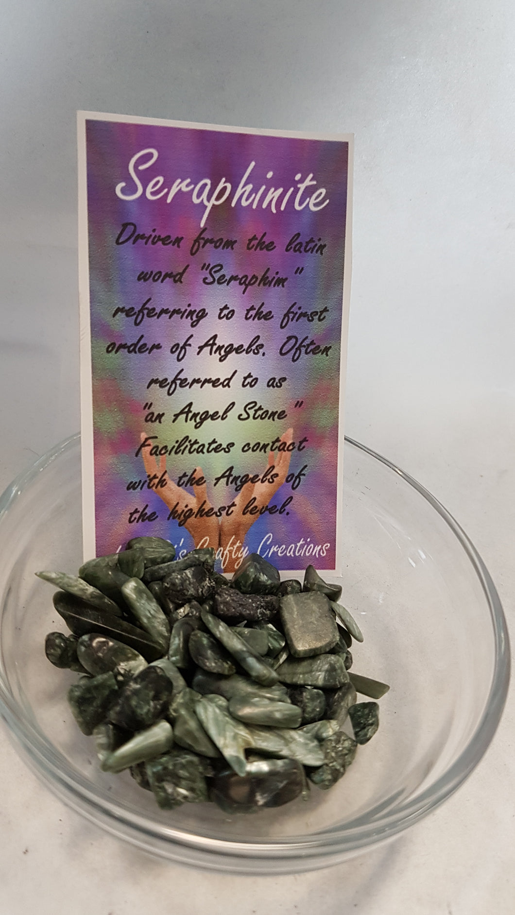 Seraphinite Tumbled Stones