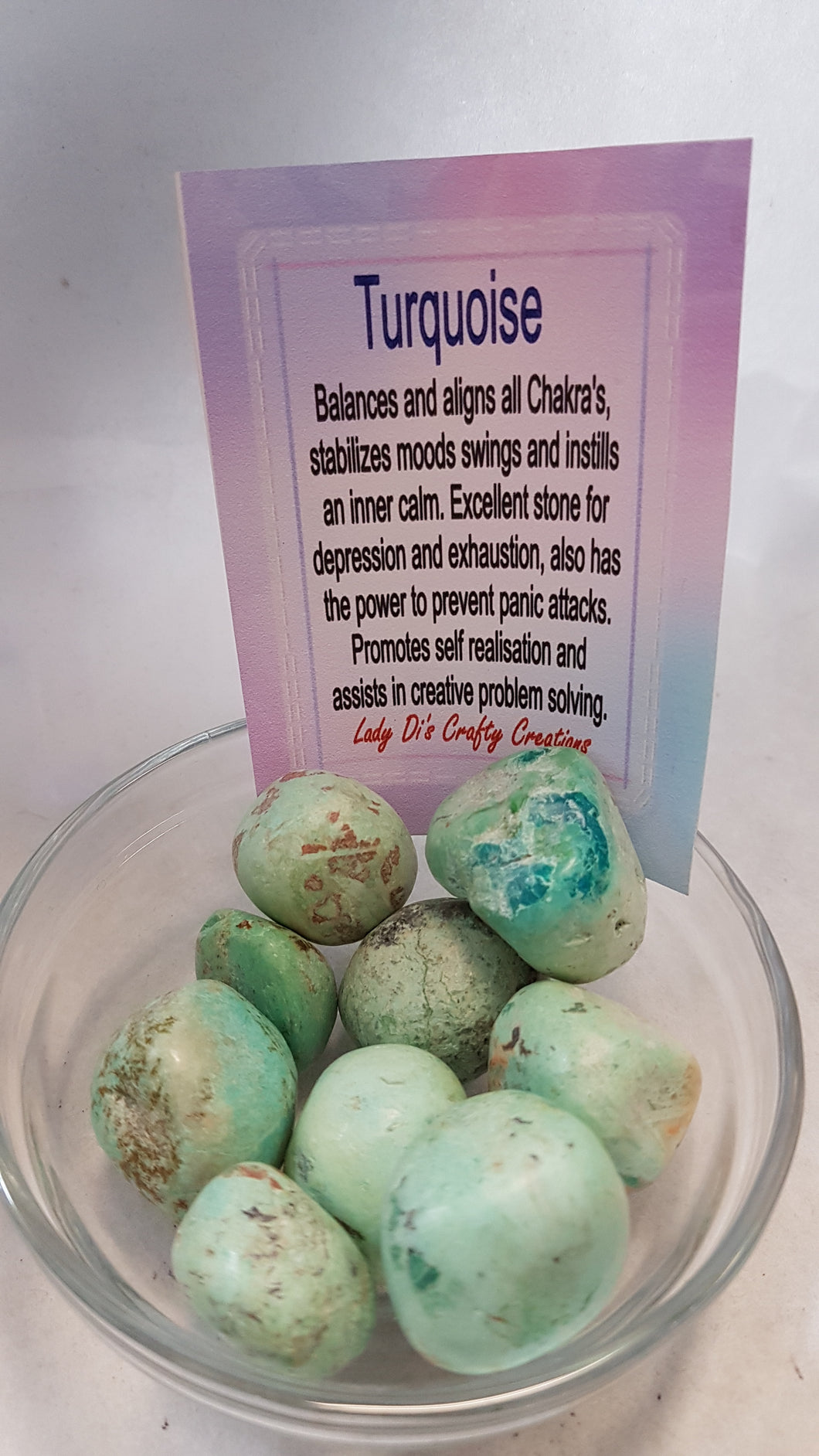 Turquoise Tumbled Stones