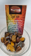 Tiger Iron Tumbled Stones