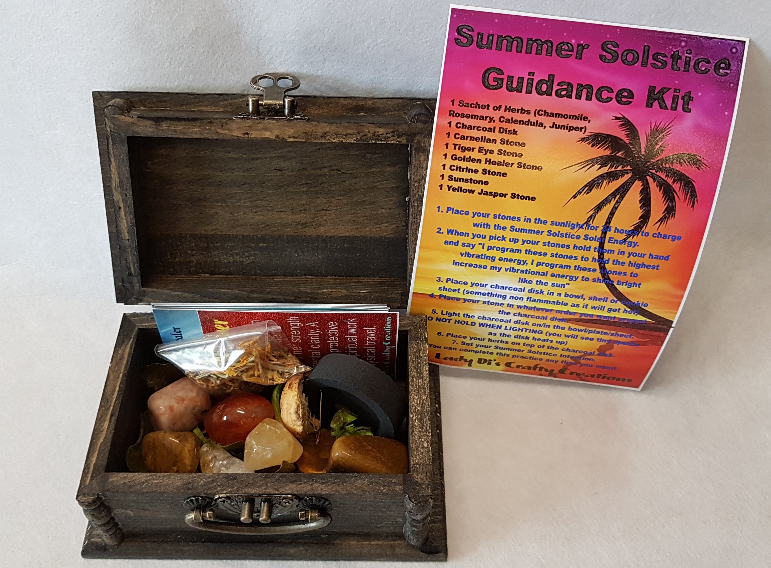 Summer Solstice Guidance Kit In A Box – Lady Di's Healing Elements