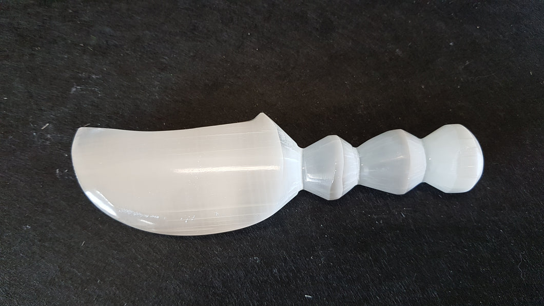 Mini Selenite Athame