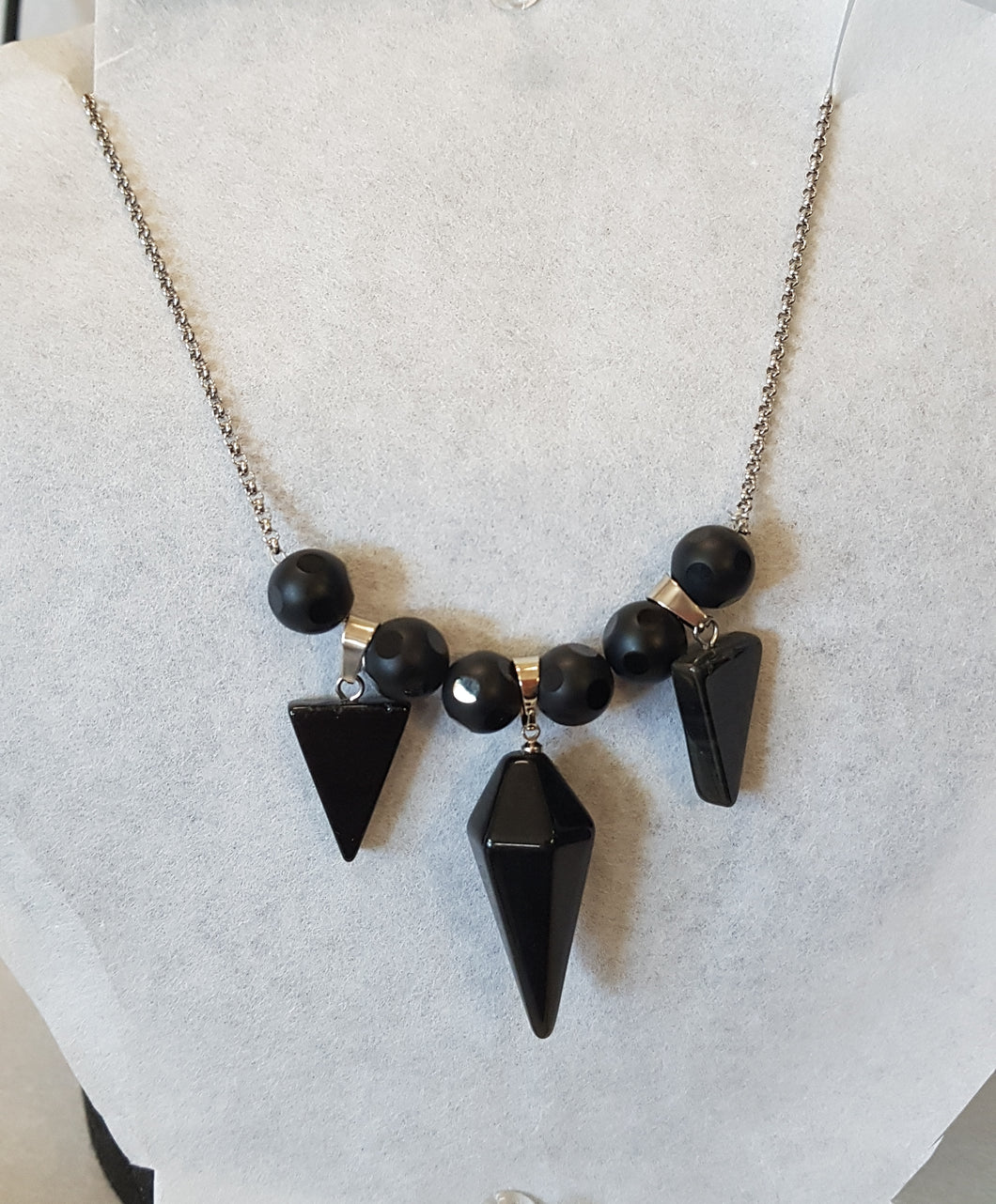 Black Obsidian Necklace