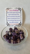 Zebra Amethyst Tumbled Stones