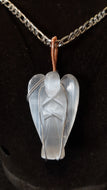 Selenite Angel Necklace