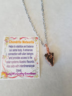 Chondrite Meteorite Necklace