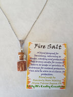 Fire Salt Necklace