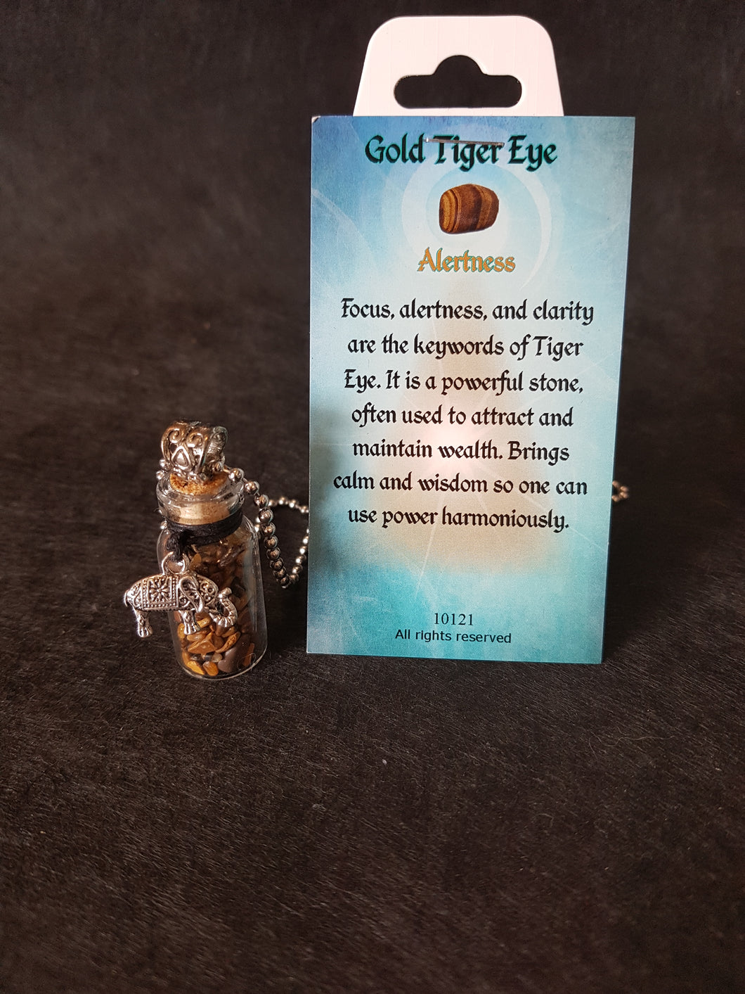 Gold Tiger Eye Necklace