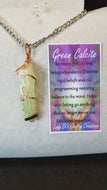Green Calcite Necklace